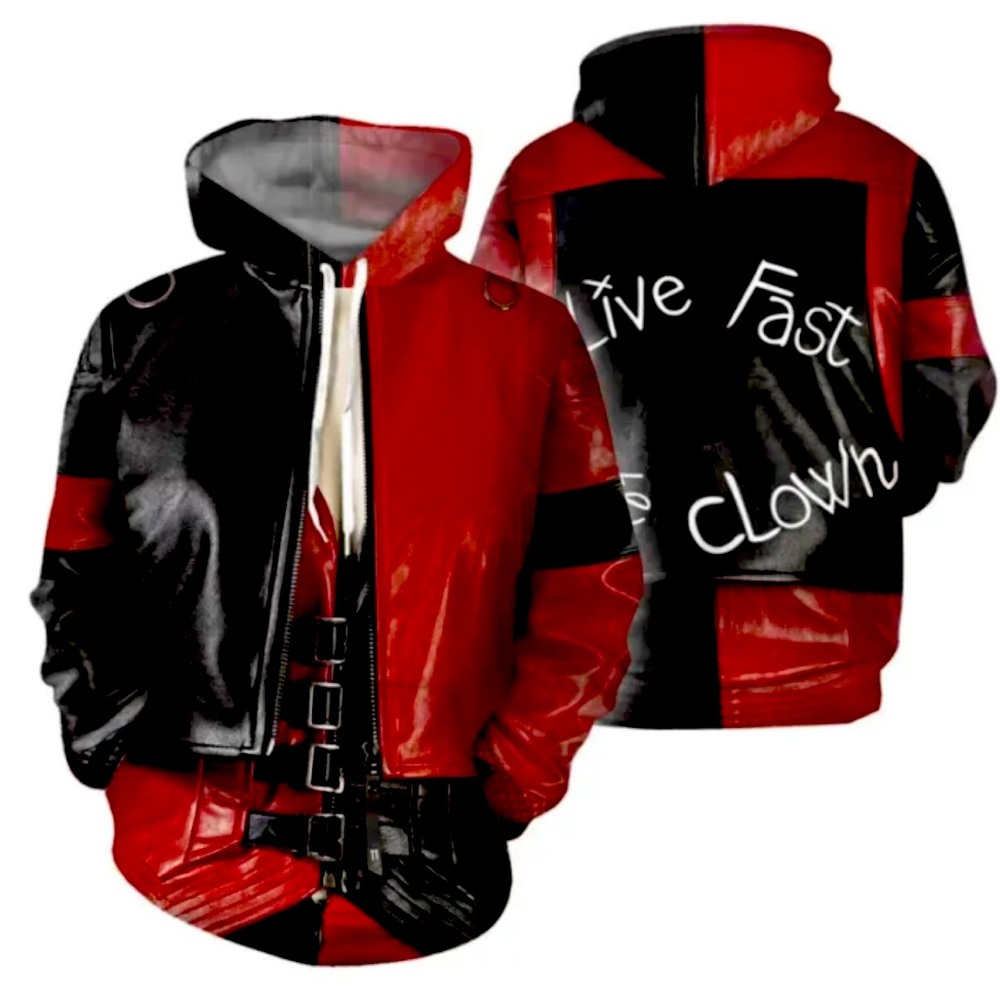 Suicide Squad 2 Harley Quinn Hoodie  Jacket Sweatshirts